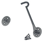 QUALITY Cast Iron Cabin Hook - 12 inch - Black - tradefit - 3