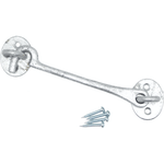 QUALITY Cast Iron Cabin Hook - 10 inch - Galvanised - tradefit - 1