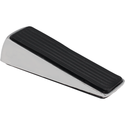 Polished Chrome Door Wedge - 120mm - tradefit