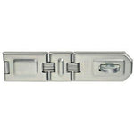 Double Hinged Hasp & Staple - 200mm - Zinc - tradefit - 1