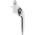 Yale Quartus Cranked Espagnolette Window Handle Right Hung - 40mm Spindle - Polished Chrome - tradefit - 1