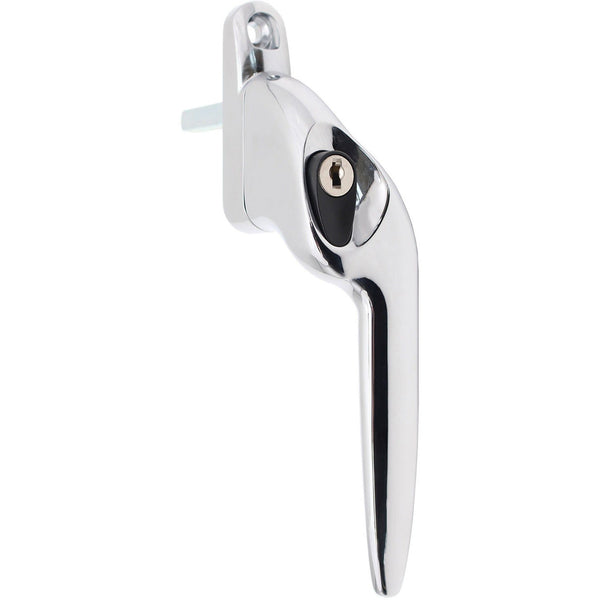 Yale Quartus Cranked Espagnolette Window Handle Right Hung - 40mm Spindle - Polished Chrome - tradefit - Featured Image