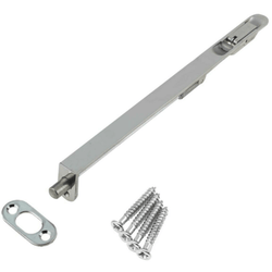 Lever Action Flush Bolt - 300 x 20mm - Radius - SUS304 - Satin Stainless - tradefit