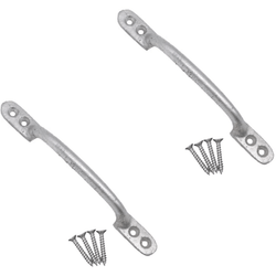 Hot Bed Handle - 6" - Hot Dip Galvanised - Pack of 2 - tradefit