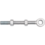 Adjustable Gate Eye - 150mm x 20mm - Zinc Plated - tradefit - 1