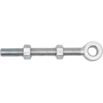Adjustable Gate Eye - 150mm x 12mm - Zinc Plated - tradefit - 1