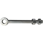 Adjustable Gate Eye - 150mm x 16mm - Zinc Plated - SINGLE - tradefit - 1