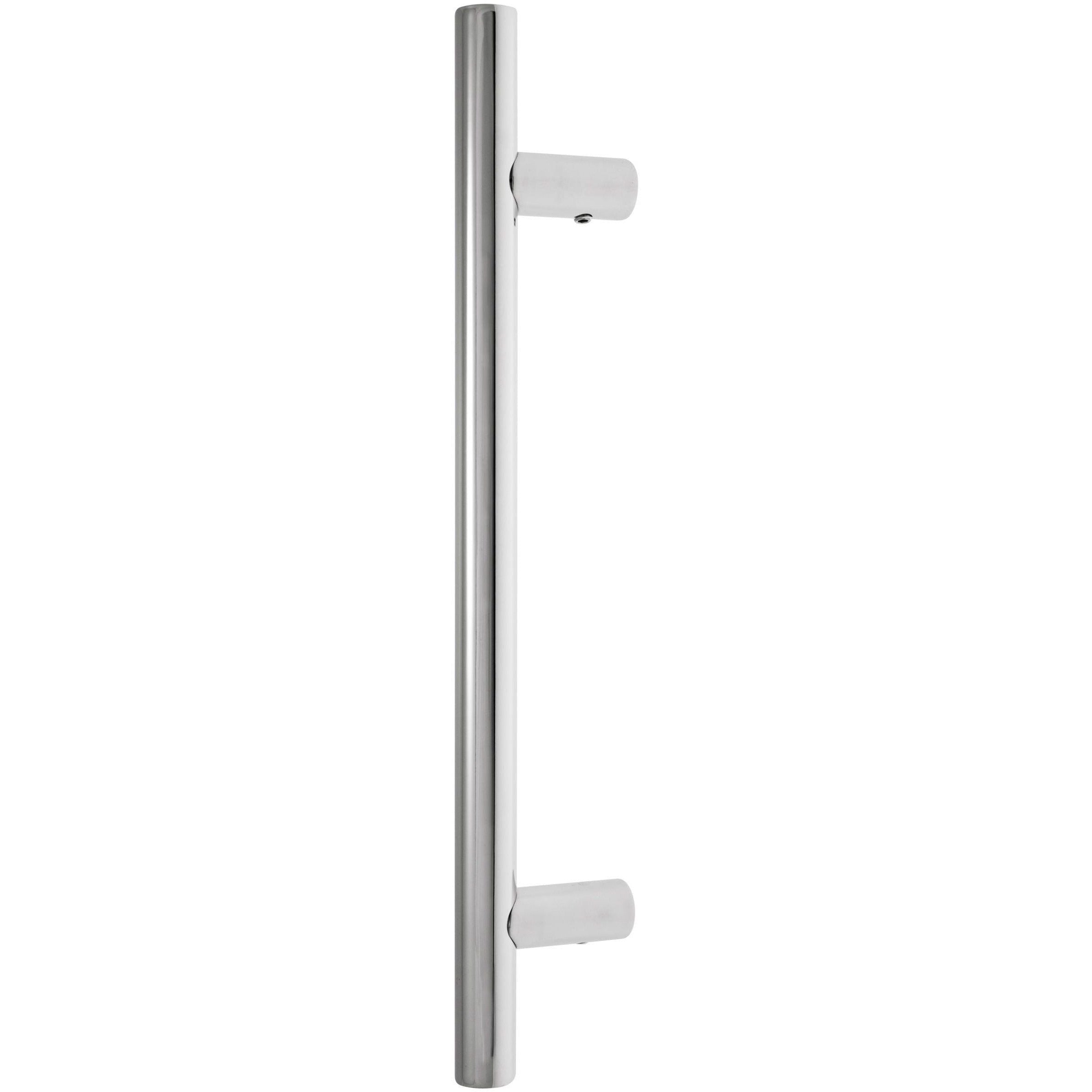 Guardsman T-Bar Bolt Fix Pull Handle - 600mm x 25mm 450mm c/c- Polished ...