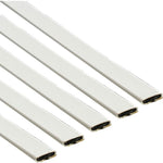 Intumescent Seal Strip - Fire Only - 15x4x1050mm - White - Pack of 5 / Single Door Pack - tradefit - 1