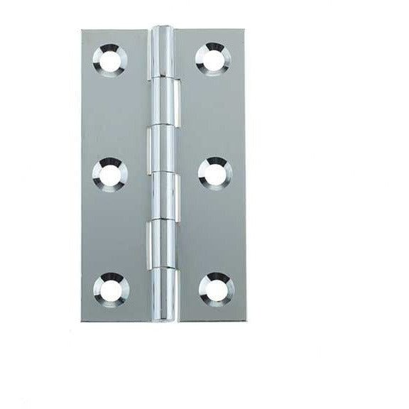 Solid Drawn Cabinet Hinge - 63x35x1.5mm - Polished Chrome - tradefit - Featured Image