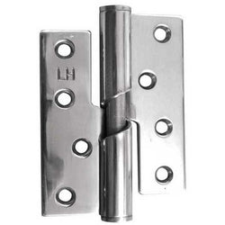 Rising Butt Hinge Left Hand - 102x76x3mm - Polished Stainless Steel - tradefit