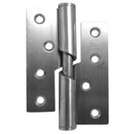 Rising Butt Hinge Right Hand - 102x76x3mm - Satin Stainless Steel - tradefit - 1
