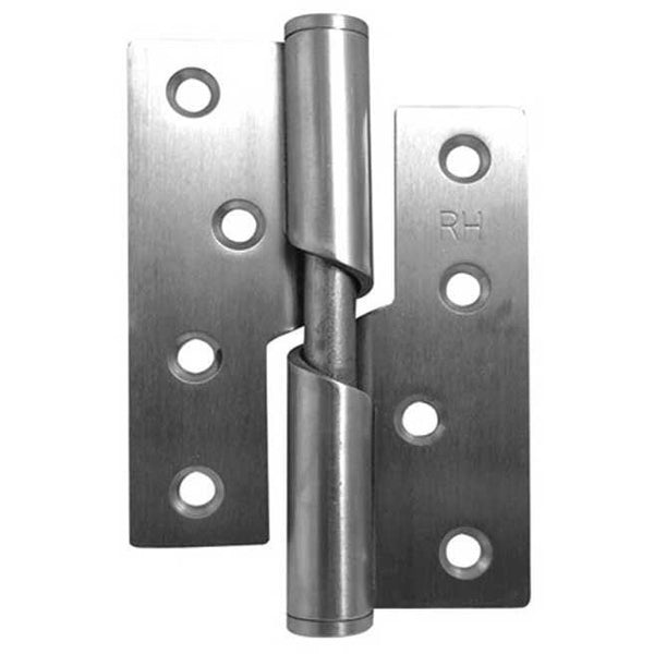 Rising Butt Hinge Right Hand - 102x76x3mm - Satin Stainless Steel - tradefit - Featured Image