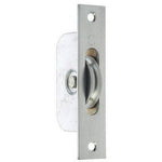 Sash Pulley 40mm Roller - 118x26mm - Satin Chrome - tradefit - 1