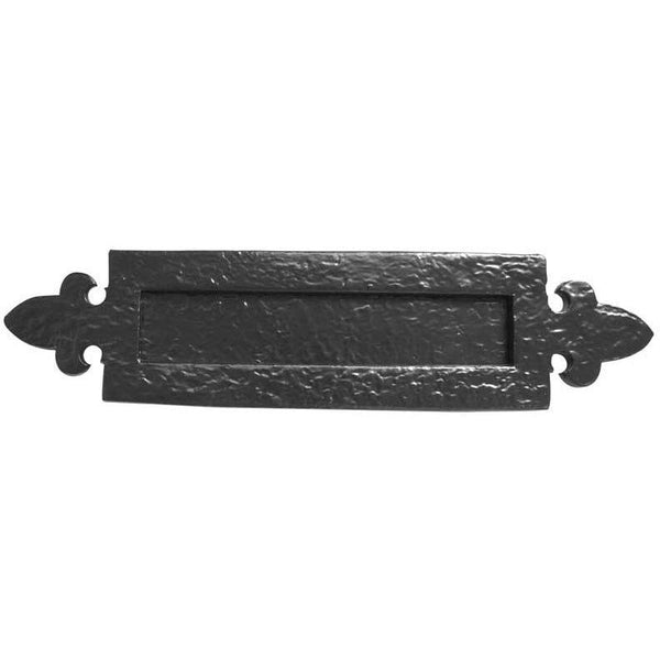 Fleur De Lys Letter Plate - 350x85mm - Black Antique Iron - tradefit - Featured Image