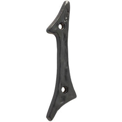 Numeral 1 - Screw Fix - 100mm - Black Antique Iron - tradefit