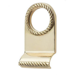 Georgian Rim Cylinder Pull - 86x44mm - Polished Brass - tradefit