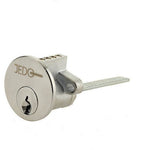 5 Pin Replacement Rim Cylinder - 32mm - Satin Chrome - tradefit - 1
