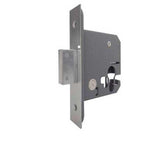 Euro Profile Deadlock Case - 65mm Case 44mm Backset - Satin Chrome - tradefit - 1