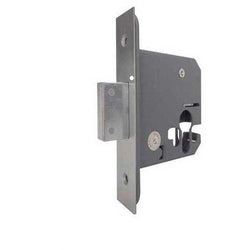 Euro Profile Deadlock Case - 65mm Case 44mm Backset - Satin Chrome - tradefit