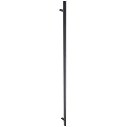 Guardsman Entrance Pull Handle - Bolt Fix - 1800 x 32mm 1600mm c/c - Matt Black - tradefit