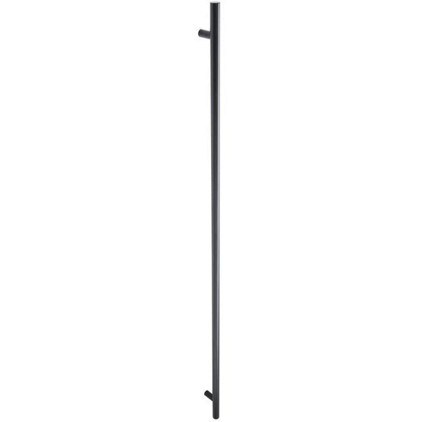 Guardsman Entrance Pull Handle - Bolt Fix - 1800 x 32mm 1600mm c/c - Matt Black - tradefit - Featured Image