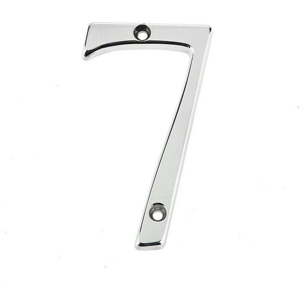 Numeral 7 - Screw Fix - 75mm - Polished Chrome - tradefit - Featured Image