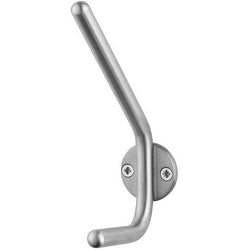Hat and Coat Hook - 130mm - Satin Stainless Steel - tradefit
