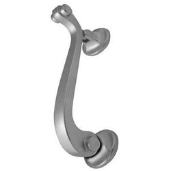 Scroll Door Knocker - 135mm - Satin Chrome - tradefit