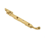 Bulb End Casement Window Stay - 305mm - Polished Brass - tradefit - 1