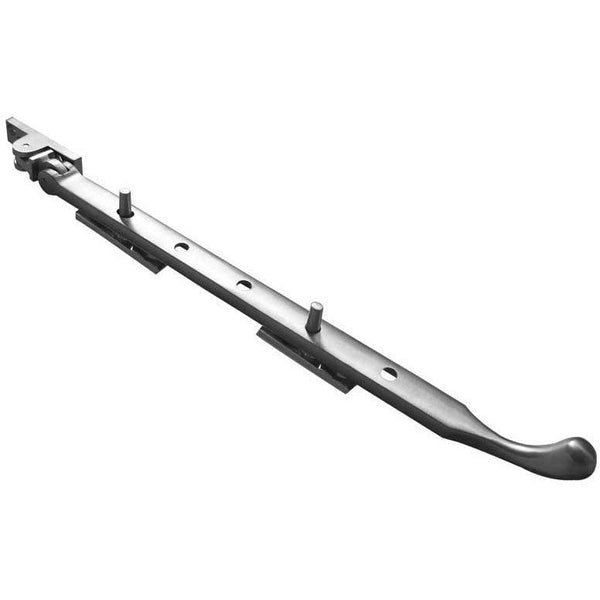 Bulb End Casement Window Stay - 305mm - Satin Chrome - tradefit - Featured Image