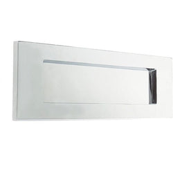 Victorian Letter Plate - 305x100mm - Polished Chrome - tradefit