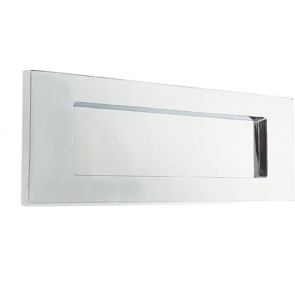 Victorian Letter Plate - 305x100mm - Polished Chrome - tradefit - Featured Image