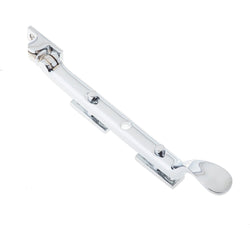 Victorian Casement Window Stay - 205mm - Polished Chrome - tradefit