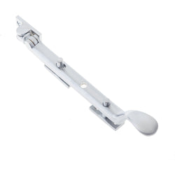 Victorian Casement Window Stay - 205mm - Satin Chrome - tradefit