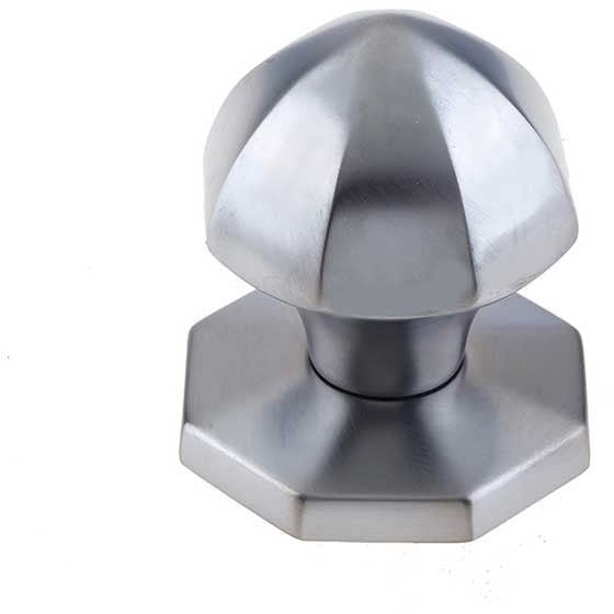 Pinnacle Centre Door Knob - 65mm - Satin Chrome - tradefit - Featured Image
