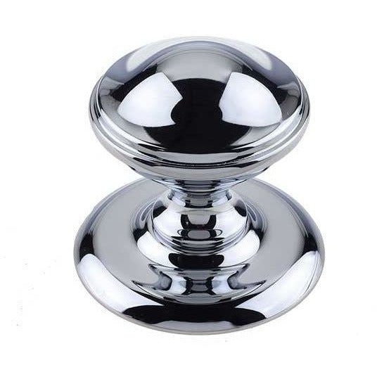 Round Centre Door Knob - 66mm - Polished Chrome - tradefit - Featured Image