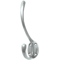Hat and Coat Hook - 142mm - Polished Chrome - tradefit