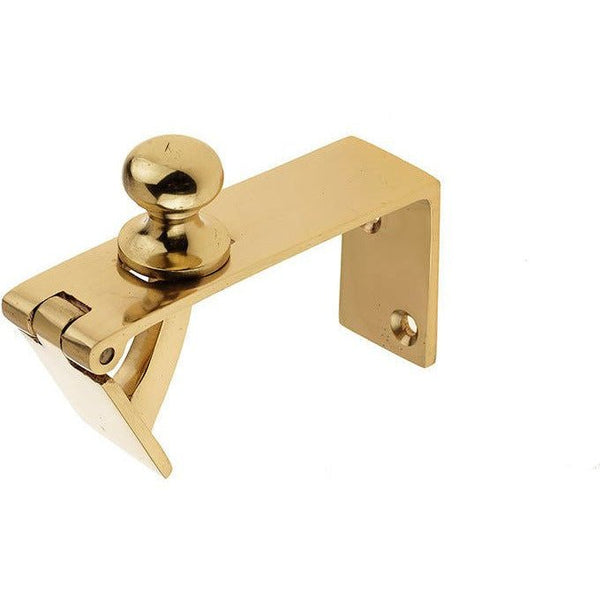 Counter Flap Catch - 76mm - Polished Brass - tradefit - Featured Image