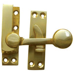 Quadrant Arm Sash Fastener - 70mm - Polished Brass - tradefit - 2