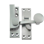 Quadrant Arm Sash Fastener - 70mm - Satin Chrome - tradefit - 2