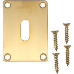Repair Escutcheon - Keyhole - 65x47x1.2mm - PVD Brass - tradefit