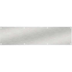 Door Kick Plate - 900 x 150 x 1.2mm - Satin Stainless Steel - tradefit