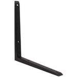 Mitre Shelf Bracket - 350 x 350mm - Black - tradefit - 1