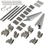 Concealed Sliding Folding Wardrobe Door Kit - 4 Door kit - To Suit 3m Opening - tradefit - 1