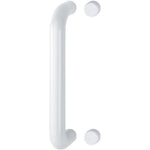 Pull Handle - Bolt Fixed - 300x25mm - White - tradefit - 1