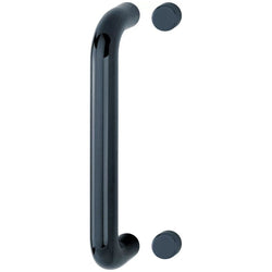Pull Handle - Bolt Fixed - 225x25mm - Black - tradefit