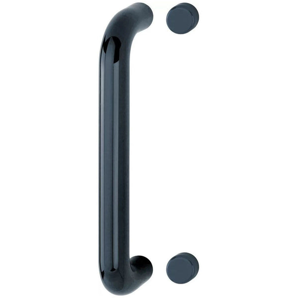 Pull Handle - Bolt Fixed - 425x25mm - Black - tradefit - Featured Image