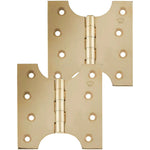 Parliament Hinge - 102x102x4mm - Polished Brass - tradefit - 2