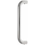 Bolt Fix Pull Handle - 225mm x 19mm - Polished Stainless Steel (B2B) - tradefit - 1